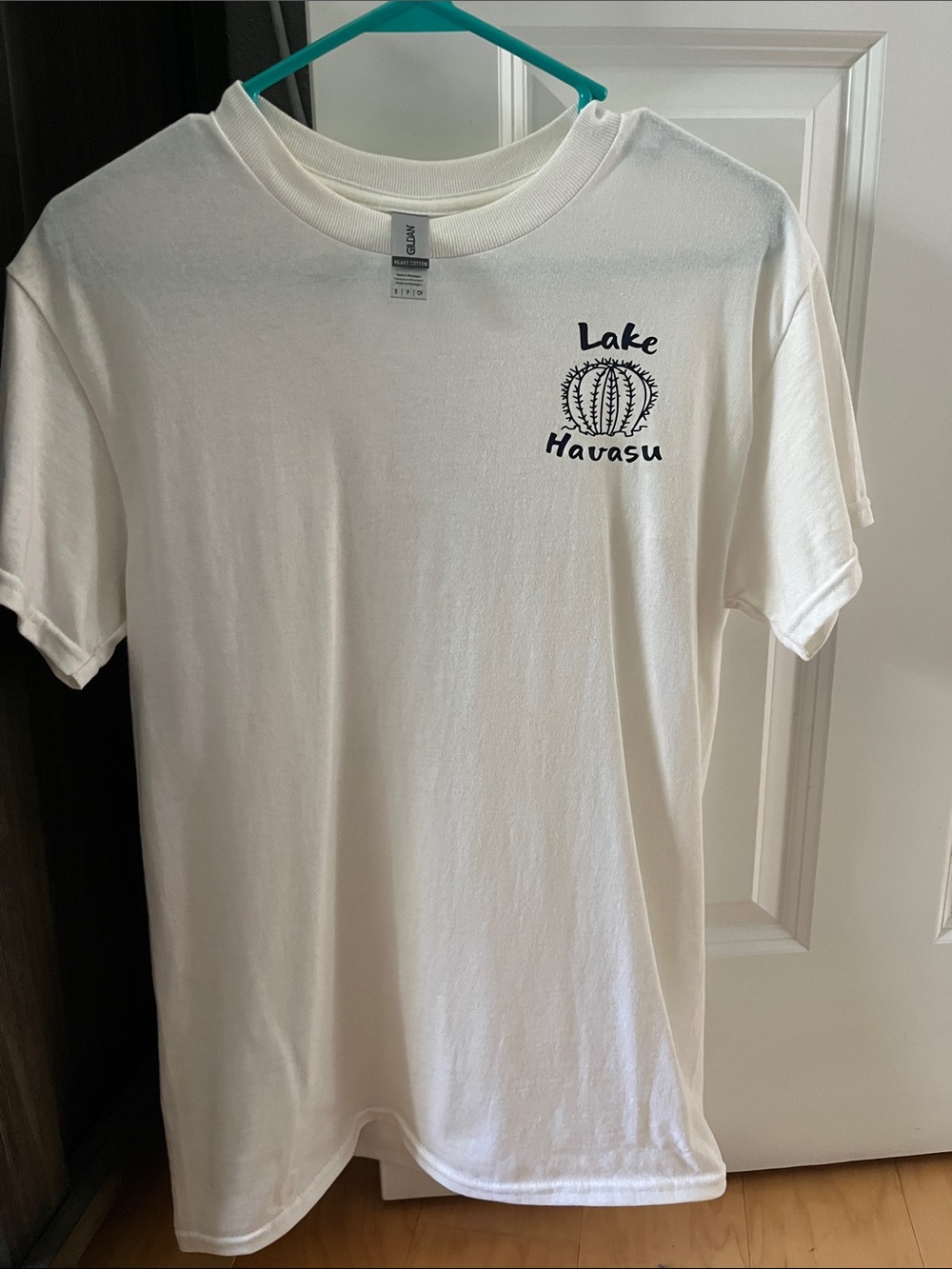 Gildan White Lake Havasu Cactus Graphic Short Sleeve Tee
